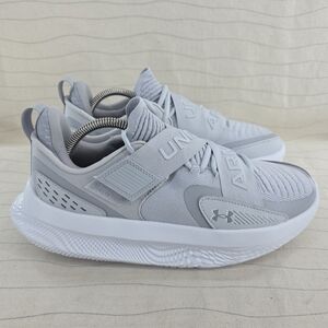 Under Armour Mens Flow FUTR X 4 Halo Grey White Shoes 3027639-101 Men Sz 8.5 NEW